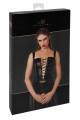 Corset Top Lacé Fetish Vixen Noir HandMade