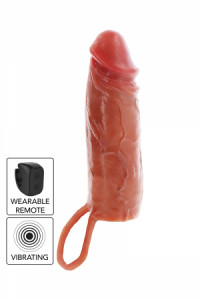 Gaine de Pénis Vibrante 16 cm Toy Joy
