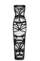 Robe Longue Libertine Transparente Esprit Bondage