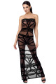 Robe Longue Libertine Transparente Esprit Bondage