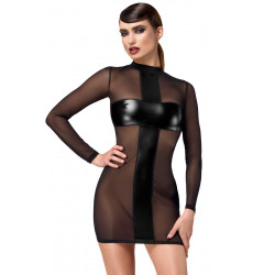 Robe Courte Fetish Crossfire Maille et Wetlook