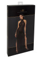 Robe Longue Onyx à Double Fentes