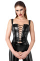 Top style corset Vixen F365 - Noir Handmade