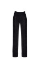 Pantalon Transparent Voile Noir Onyx