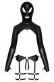 Ensemble de Lingerie Bondage Harnais Menottes Bad Kitty