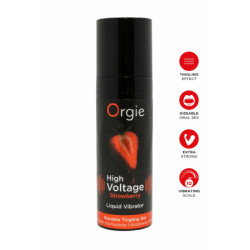 Gel d'excitation High Voltage Liquid Vibrator Fraise
