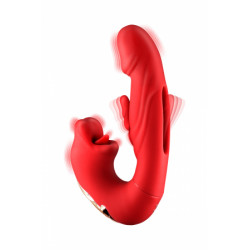 Vibro Rabbit 3 en 1 Kissy Rouge