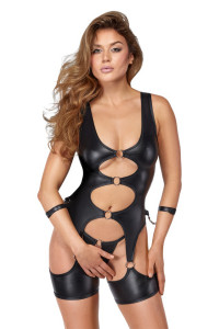 Ensemble BDSM noir - Cotelli Bondage