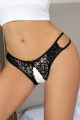 String HoT Ouvert Dentelle Noir Litolu Lingerie