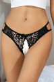 String HoT Ouvert Dentelle Noir Litolu Lingerie