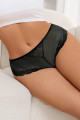Tanga Dentelle Bijou Coeur Noir Litolu Lingerie