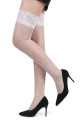 Bas Résille Jarretière Dentelle Blancs Ohyeah