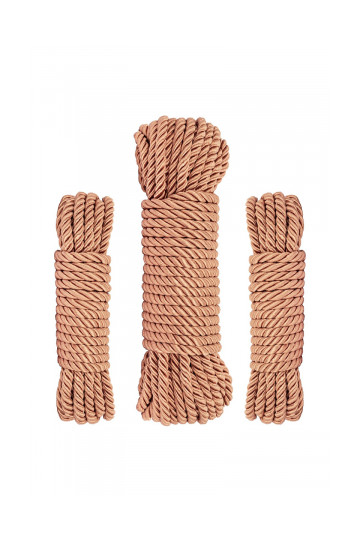 Coffret 3 Cordes de Bondage Premium