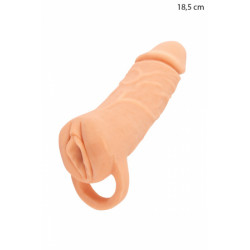 Masturbateur et Extension de Pénis 18,5 cm 
