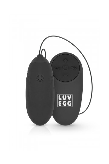 Oeuf Vibrant Télécommandé Noir