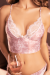 Ensemble Rose Dentelle Confort Sexy Chic 2 Pièces 
