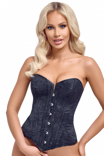 Corset Bustier à Baleines Laçage Dos