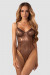 Body Ouvert Taille L/XL Or Soranna