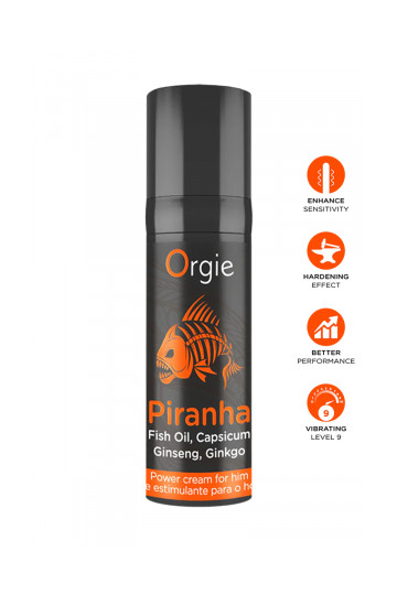 Crème Stimulante Piranha Power Cream 