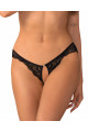 String Ouvert Noir Divienne Obsessive