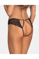 String Ouvert Noir Divienne Obsessive