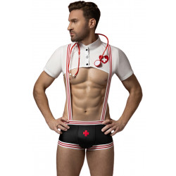 Déguisement Infirmier Sexy 3 Pièces 