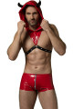 Costume Déguisement Diable Démon Fetish Homme 2 Pièces