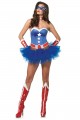 Kit Costume Femme Sexy Captain America Leg Avenue