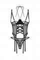 Dominna Corset et String Ouverts