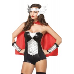 Kit Costume Femme Super Hero