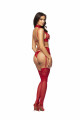 Velvet sin ensemble lingerie - Cherry