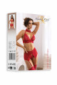 Velvet sin ensemble lingerie - Cherry