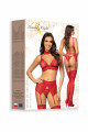 Velvet sin ensemble lingerie - Cherry