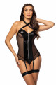 Guêpière Fetish Ella Noir