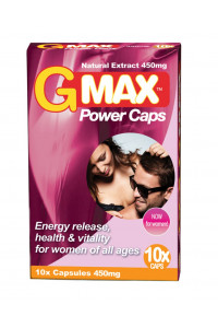 Gmax Perla Rosa Femme - 10 gélules
