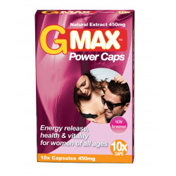 Gmax 10 Gélules pour Femme