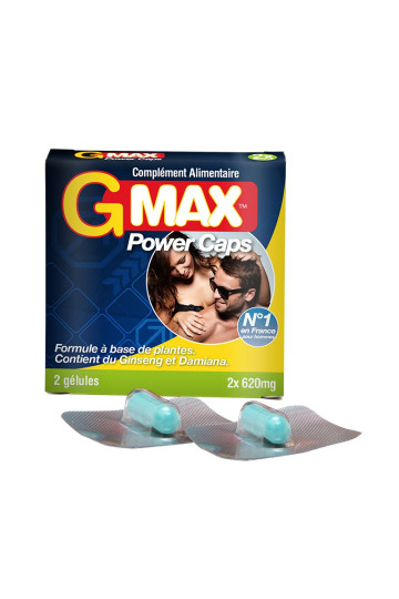 Gmax 2 Gélules Aphrodisiaque