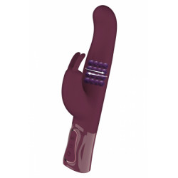 Vibro Rabbit Rotatif Triple Stimulation XXL 