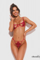 Ensemble Ouvert Luise Sublim 2 Pièces Rouge
