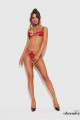 Ensemble Ouvert Luise Sublim 2 Pièces Rouge