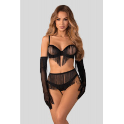 Ensemble Rossay Ouvert 4 Pièces Noir