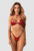 Ensemble Fetish 2 Pièces Inferro Rouge