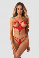 Body Ouvert Seins Nus Matildea Rouge