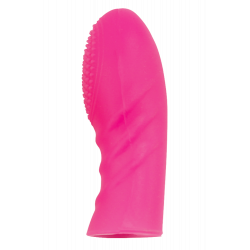 Doigt Chinois Picots Rose Silicone