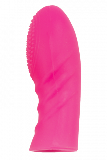Doigt Chinois Picots Rose Silicone