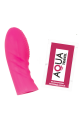 Doigt Chinois Picots Rose Silicone 1 dosette lubrifiant — Pocket Pleasure
