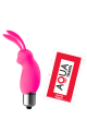 Mini Stimulateur Clitoridien Lapin Rose 1 dosette lubrifiant — Pocket Pleasure