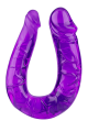 Double Dong Flexible Violet Pocket Pleasure 1 dosette de lubrifiant