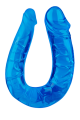 Double Dong Flexible Bleu Pocket Pleasure 1 dosette de lubrifiant