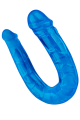 Double Dong Flexible Bleu Pocket Pleasure 1 dosette de lubrifiant